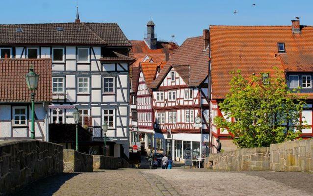 Ferienwohnung Bartenwetzerbruecke Melsungen Bagian luar foto